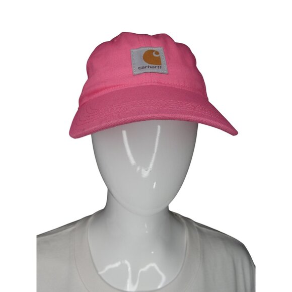 Carhartt Canvas Baseball Cap Pink Lemonade AH8900 One Size‎ Fits All - Picture 3 of 6